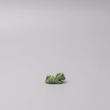 Chopstick Rest Green Horse.
