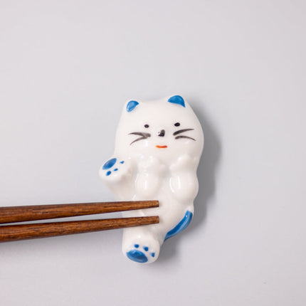 Chopstick Rest Relaxed Cat.
