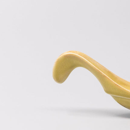 Tapas Spoon 12.5cm Ochre Glaze.