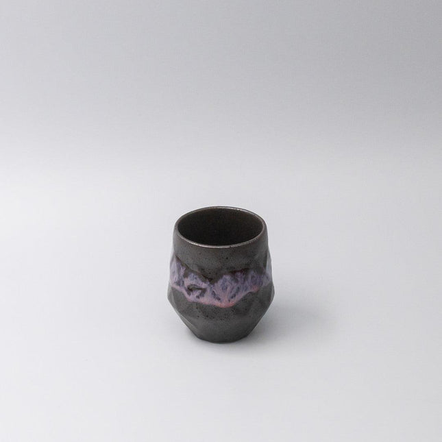 Sushi Mug 350ml Purple Red Drip On Black Design.