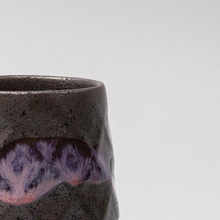 Sushi Mug 350ml Purple Red Drip On Black Design.