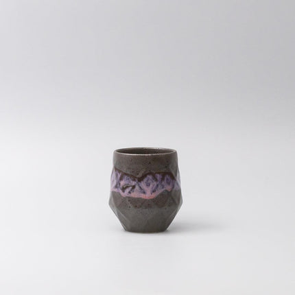 Sushi Mug 350ml Purple Red Drip On Black Design.