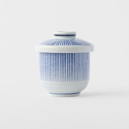 Cup Chawanmushi 150ml Blue Stripe Design.