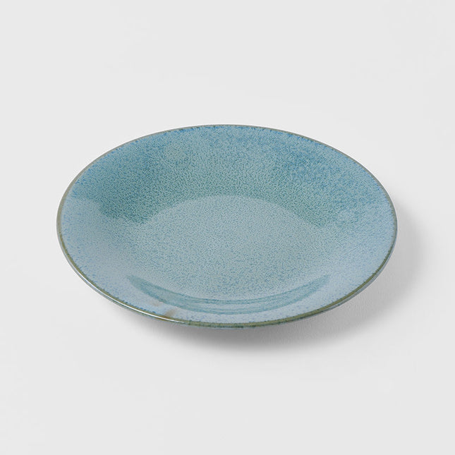 Tapas Plate 17cm Peacock Glaze.