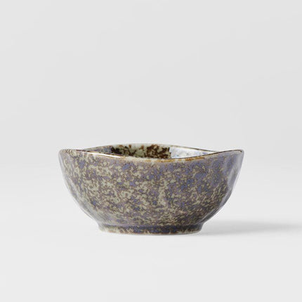 Sauce Dish Organic Shape 8.5cm Sage Green Glaze.