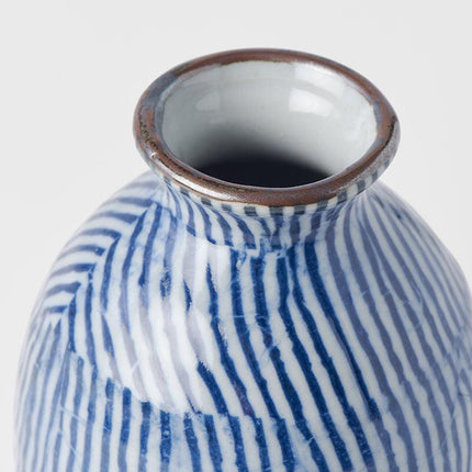 Sake Jug 8cm 300ml Wave Design.