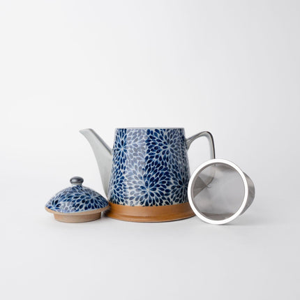 Teapot 400ml Chrysanthemum Design.