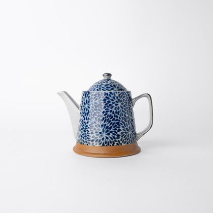 Teapot 400ml Chrysanthemum Design.