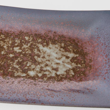 Platter 33cm Copper Glaze.