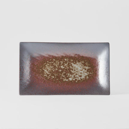 Platter 33cm Copper Glaze.
