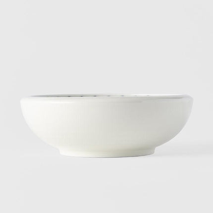 Bowl Thick Edge 17cm Focus White Glaze.