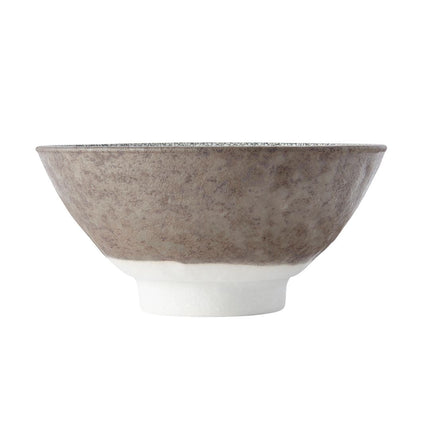 Bowl 15cm Crazed Grey Glaze.