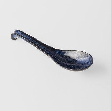 Spoon 17.5cm Kanso Indigo Blue Glaze.