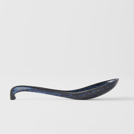 Spoon 17.5cm Kanso Indigo Blue Glaze.