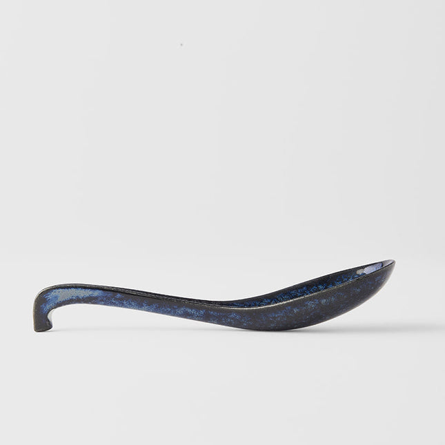 Spoon 17.5cm Kanso Indigo Blue Glaze.