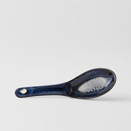 Spoon 15cm Kanso Indigo Blue Glaze.