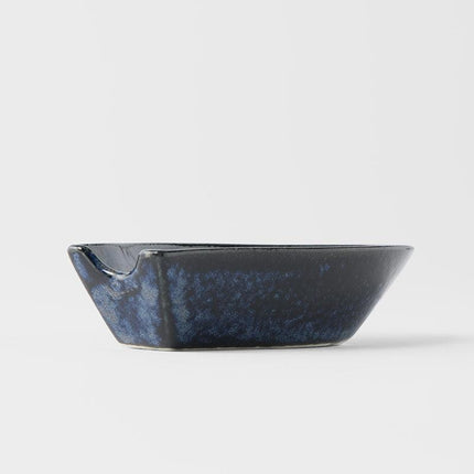 Spoon Rest Ramen Kanso Indigo Blue Glaze.