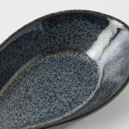 Spoon Rest Small Kanso Indigo Blue Glaze.