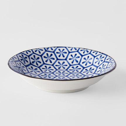 Pasta Bowl 20.5cm Flower Design.