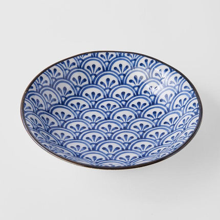 Pasta Bowl 20.5cm Petal Crest Design.