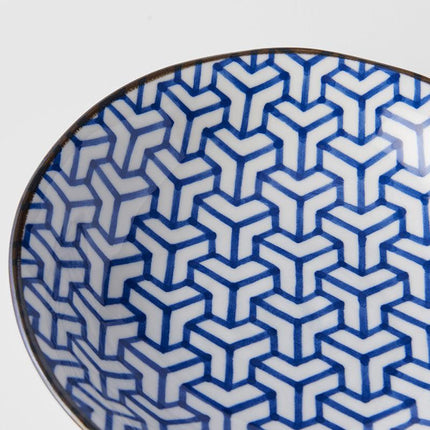 Pasta Bowl 20.5cm Herringbone Design.