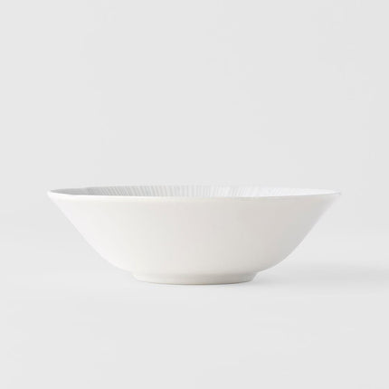 Bowl 17cm Ice White Glaze.