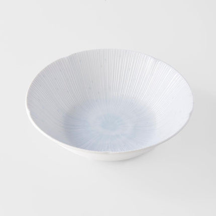 Bowl 21cm Ice White Glaze.