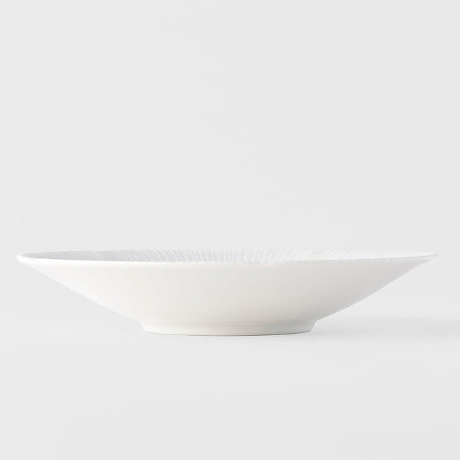 Pasta Bowl 22.5cm Ice White Glaze.
