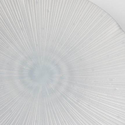 Side Plate 22cm Ice White Glaze.