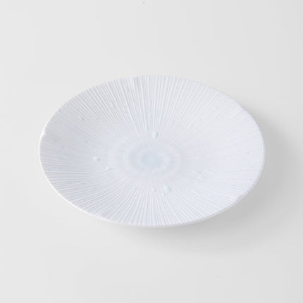 Dinner Plate 24.5cm Ice White Glaze.