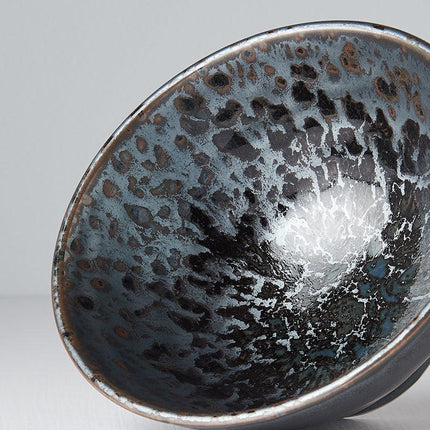 Bowl 15cm Black Pearl Glaze.