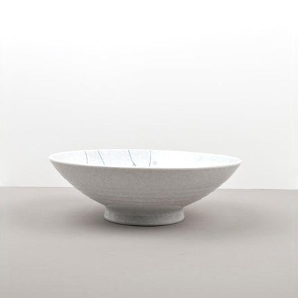 Ramen Bowl 24.5cm White Blossom Glaze.