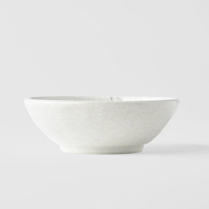 Bowl 13cm White Blossom Glaze.