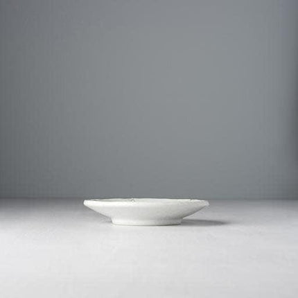 Plate 13cm White Blossom Glaze.