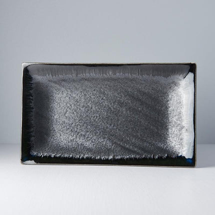 Platter Rectangular 33cm Matt and Shiny Glaze.