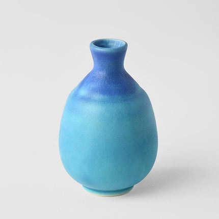Sake Jug 8cm 275ml Turquoise Glaze.