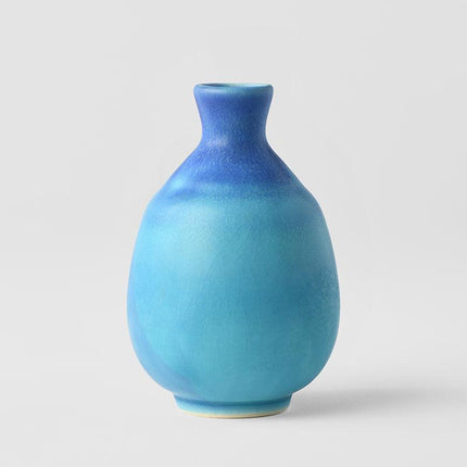 Sake Jug 8cm 275ml Turquoise Glaze.