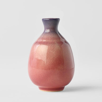 Sake Jug 8cm 275ml Momo Pink Glaze.