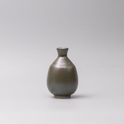 Sake Jug 8cm 275ml Olive Lustre Glaze.