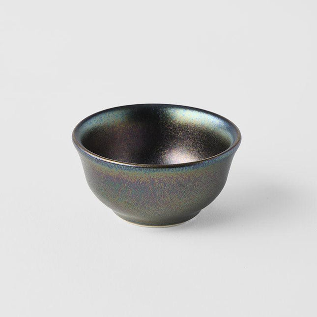 Sake Cup 5.3cm 30ml Dark Lustre Glaze.