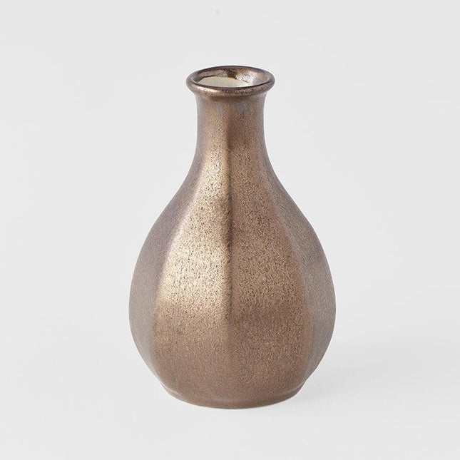 Sake Jug 275ml Kin Copper Glaze.