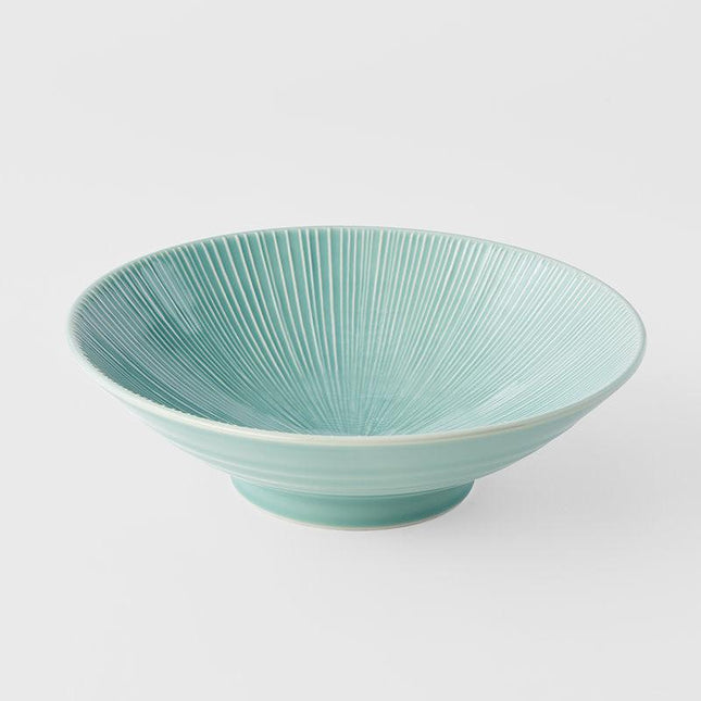 Ramen Bowl 24cm Craft Aqua Glaze.