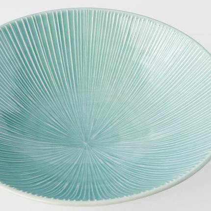 Ramen Bowl 24cm Craft Aqua Glaze.