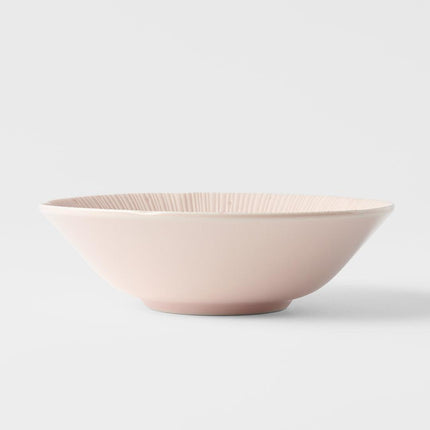 Bowl 17cm Ice Pink Glaze.