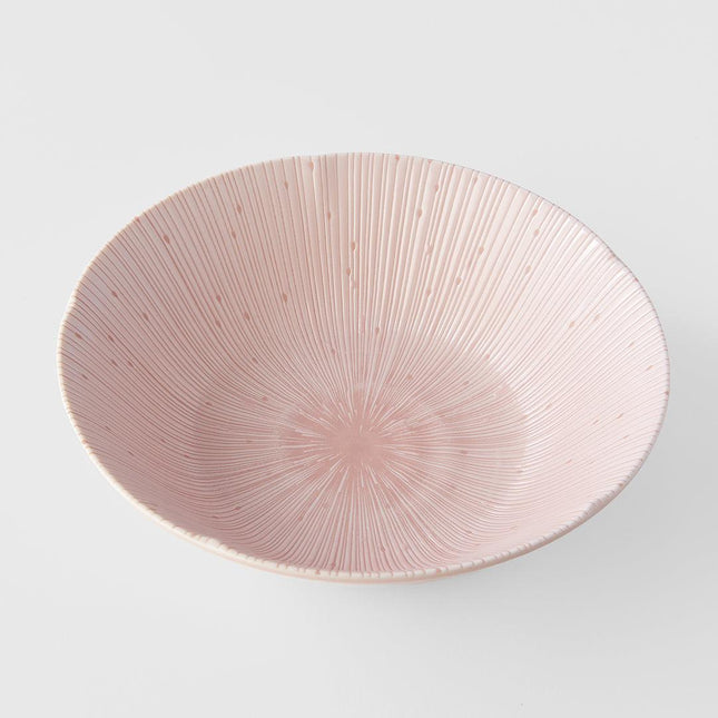 Bowl 21cm Ice Pink Glaze.
