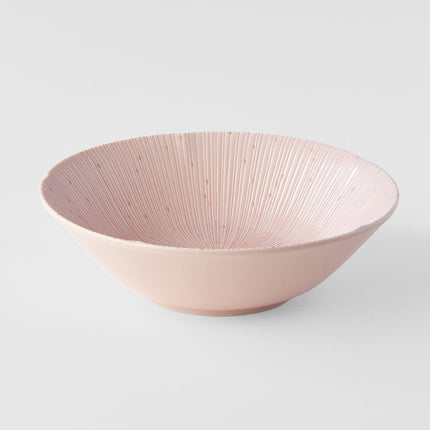 Bowl 21cm Ice Pink Glaze.