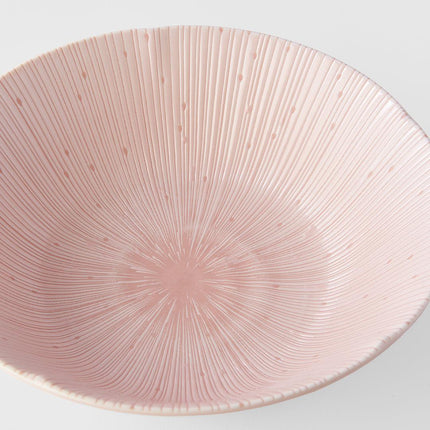 Bowl 21cm Ice Pink Glaze.