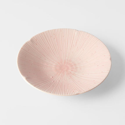 Pasta Bowl 22.5cm Ice Pink Glaze.