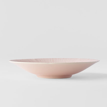 Pasta Bowl 24.5cm Ice Pink Glaze.
