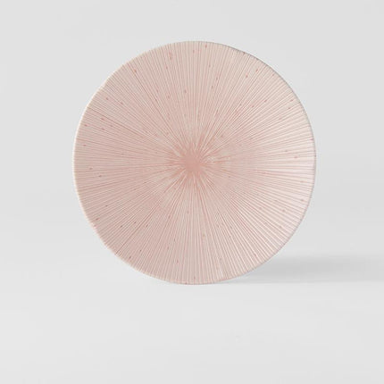 Dinner Plate 24.5cm Ice Pink Glaze.